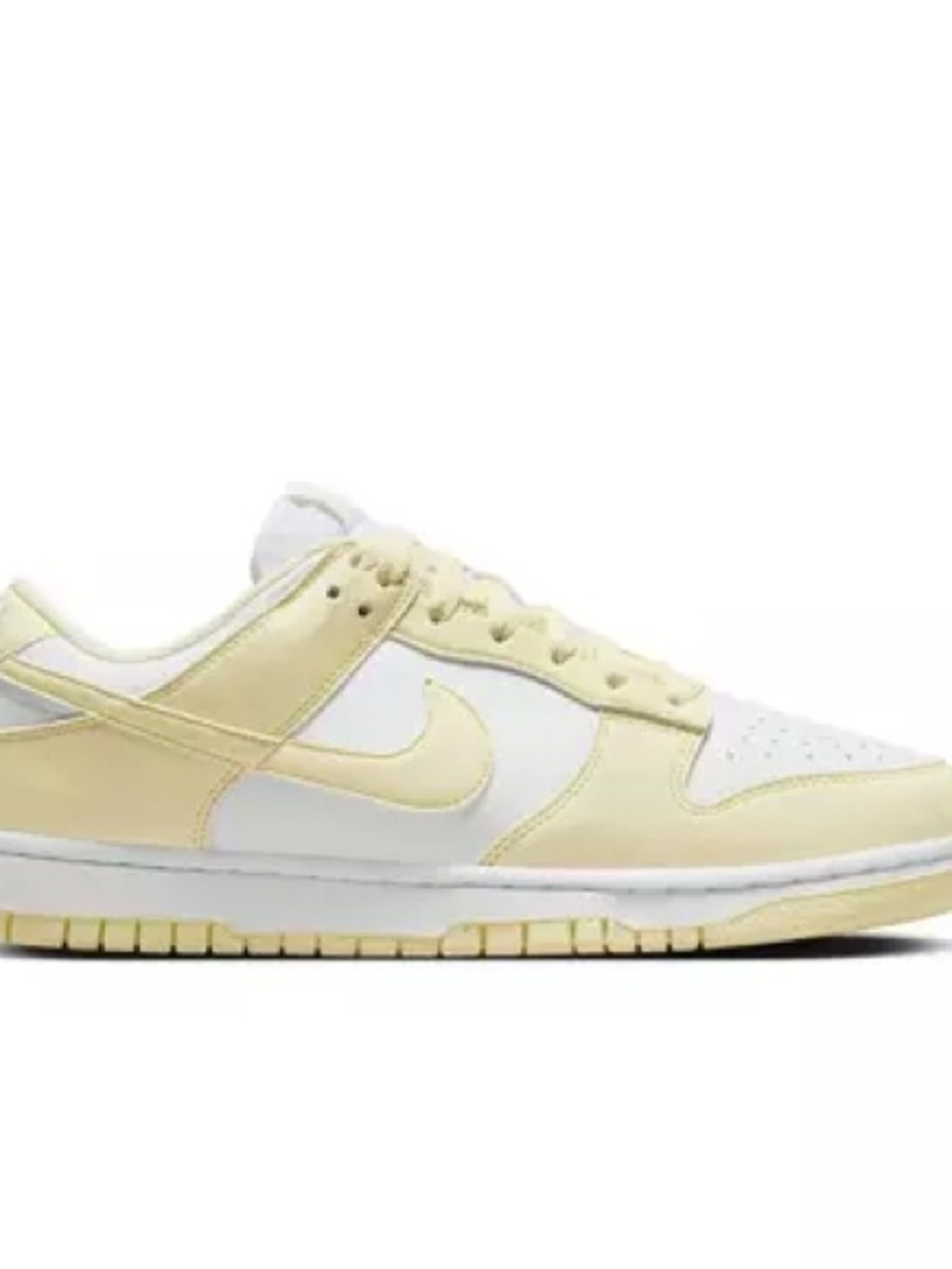 Nike Dunk Low in Yellow and White